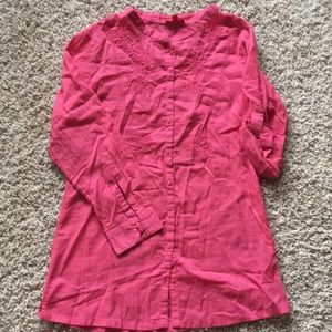 Fresh French shirt sz 8 long & short sleeves